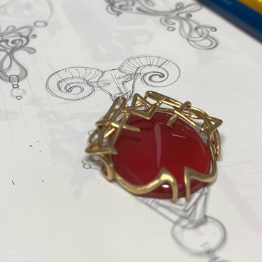 Hippie Souls 24k Gold plated