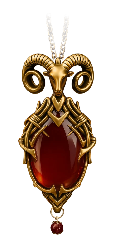 Hippie Souls - Luxury Gift Aries Pendant