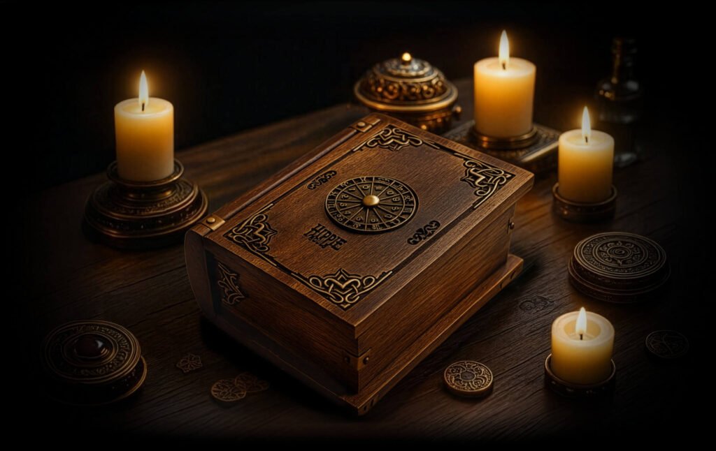 Aries zodiac talisaman treasure box